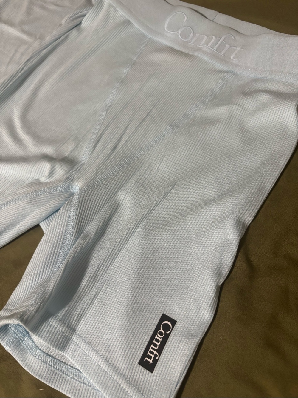 Comfrt Ribbed Tank and Boxer Set - Picture 2 of 4
